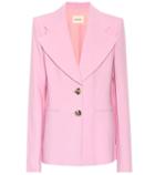 Khaite Alexis Stretch-twill Blazer