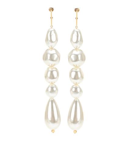 Simone Rocha Faux Pearl Drop Earrings