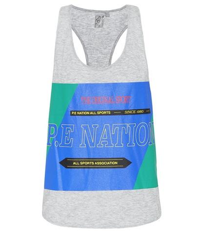 P.e Nation The Countback Cropped Tank Top