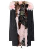 Mr & Mrs Italy Fur-lined Cotton-canvas Parka