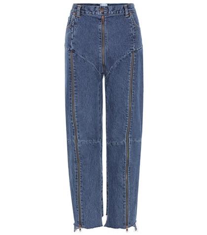 Vetements High-rise Distressed Jeans