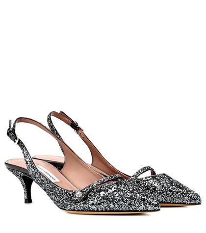 3x1 Exclusive To Mytheresa.com – Layton Glitter Slingback Pumps