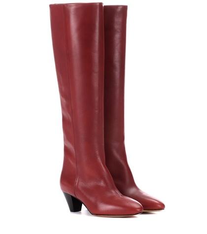 Isabel Marant Robby Leather Knee-high Boots