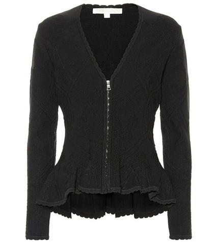 Jonathan Simkhai Stretch-knit Peplum Jacket