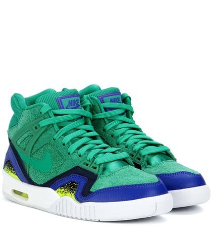 Miu Miu Nike Air Tech Challenge Ii Suede Sneakers