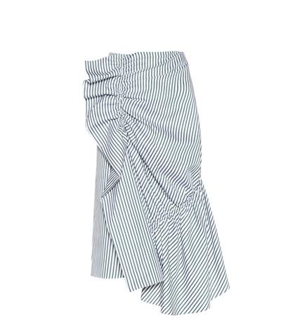 Jw Anderson Exclusive To Mytheresa.com – Striped Cotton Skirt