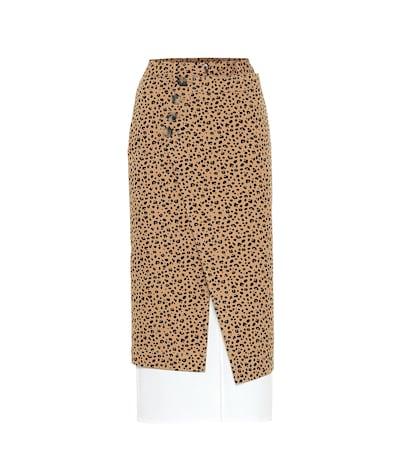 Valentino Steffi Cotton Twill Skirt
