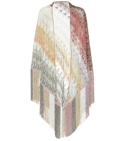 Missoni Fringed Metallic Shawl