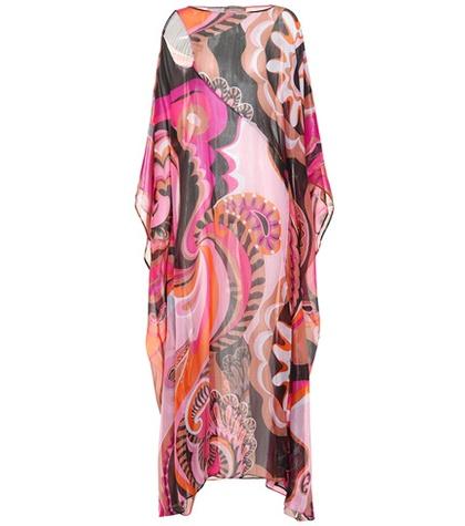 Coach Printed Silk-blend Dress