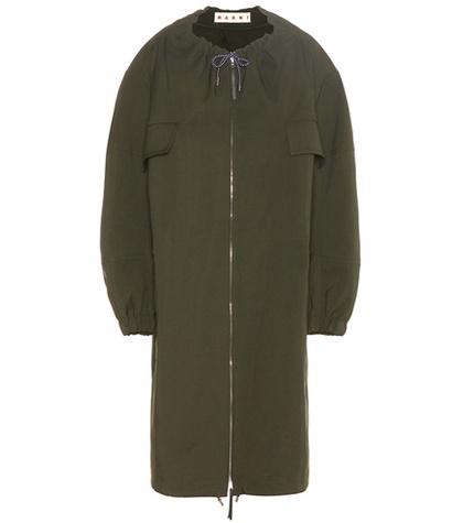 Jimmy Choo Technical Twill Coat
