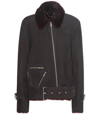Kate Moss For Equipment Exclusive To Mytheresa.com – Cavallo Shearling-lined Suede Jacket