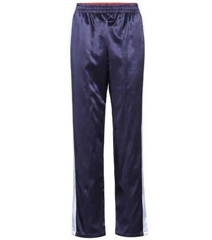 Opening Ceremony Reversible Silk Satin Trackpants