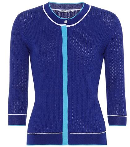 Stella Mccartney Silk And Cotton Cardigan