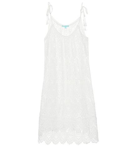 Melissa Odabash Ana Knitted Cotton Minidress
