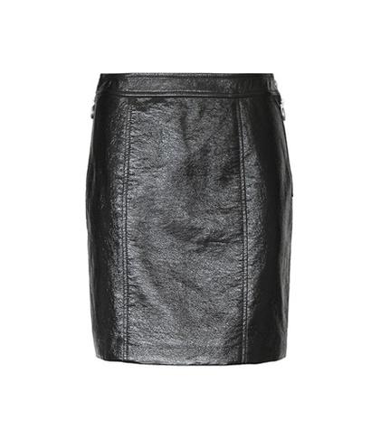 Christopher Kane Faux Leather Miniskirt