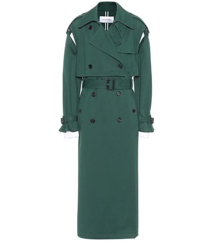 Prada Jersey Trench Coat