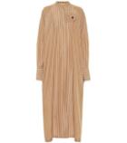 Jil Sander Striped Cotton Shirt Dress