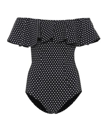 Lisa Marie Fernandez Mira Off-the-shoulder Swimsuit