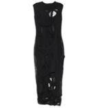 Rick Owens Mega Membranes Cotton Jersey Dress