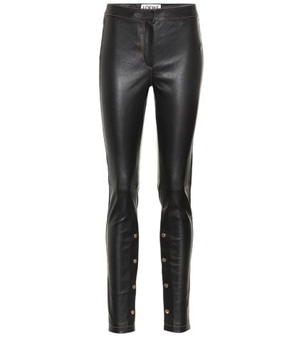 Staud Stretch Leather Pants
