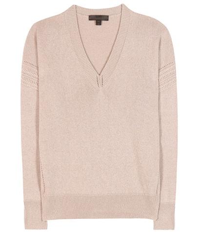 Burberry Cashmere And Cotton Blend Sweater