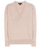Burberry Cashmere And Cotton Blend Sweater