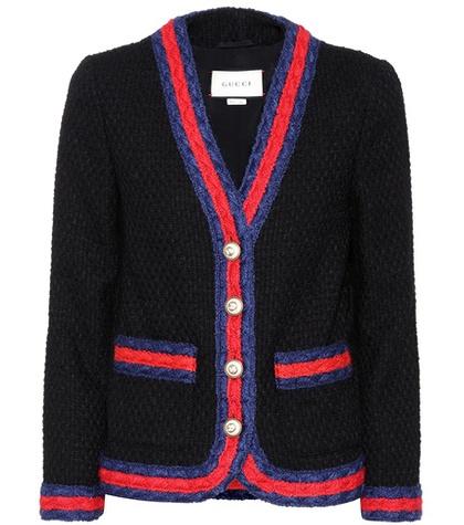Gucci Tweed Cotton Jacket