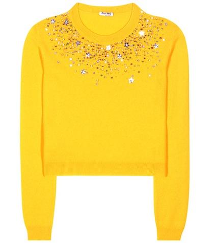 Vanessa Bruno Embellished Cashmere Sweater