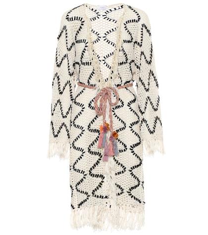 Anna Kosturova Modernista Crochet Cotton Cardigan