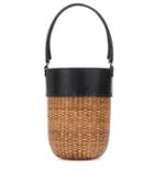 Kayu Exclusive To Mytheresa.com – Lucie Leather-trimmed Bucket Bag