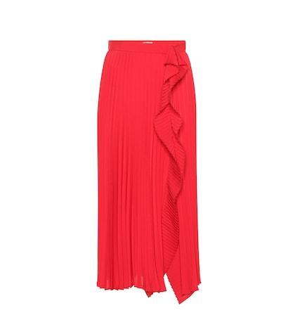 Miu Miu Pleated Midi Skirt