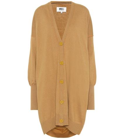 Mm6 Maison Margiela Cotton And Cashmere Cardigan