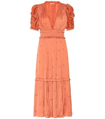 Ulla Johnson Maya Satin Maxi Dress