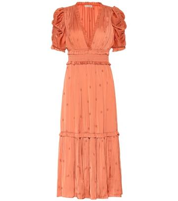 Ulla Johnson Maya Satin Maxi Dress