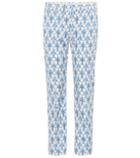 Prada Floral-printed Cotton Trousers