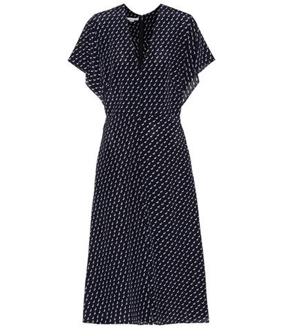 Mcq Alexander Mcqueen Andrea Printed Silk Dress