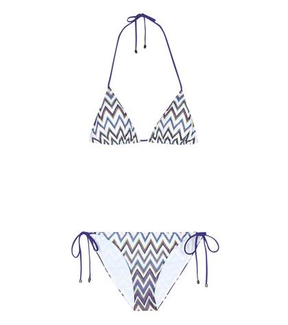 Missoni Mare Metallic Triangle Bikini