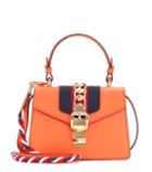 Gucci Sylvie Mini Leather Crossbody Bag