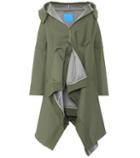 Undercover Draped Cotton Twill Coat