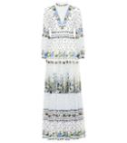 Erdem Cassandra Floral Silk Dress