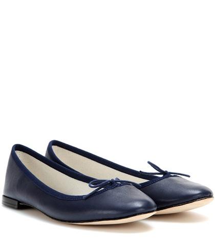 Jw Anderson Cendrillon Leather Ballerinas