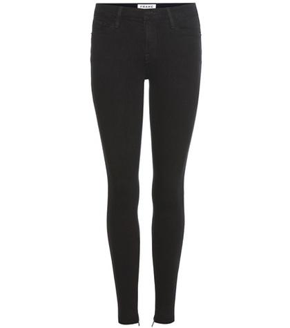 Frame Le Skinny De Jeanne High Zip Jeans