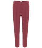 Brunello Cucinelli Stretch Wool Cropped Pants