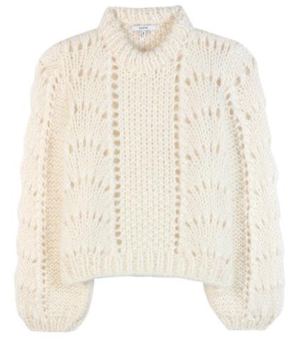 Ganni The Julliard Mohair And Wool Sweater