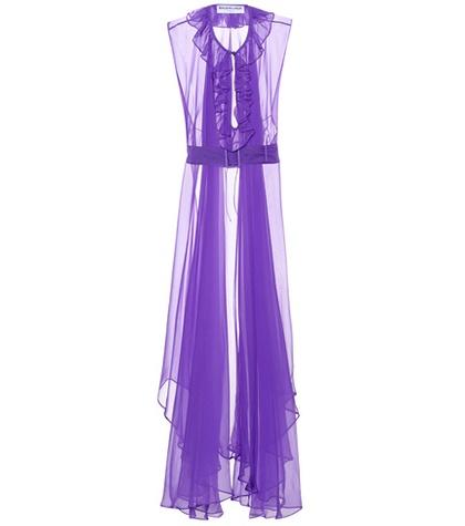 Balenciaga Silk-organza Dress