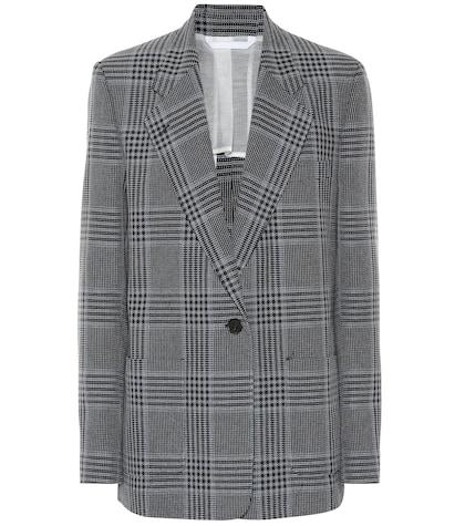 Acne Studios Jana Checked Cotton-blend Blazer