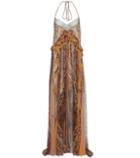 Chlo Silk Halterneck Dress