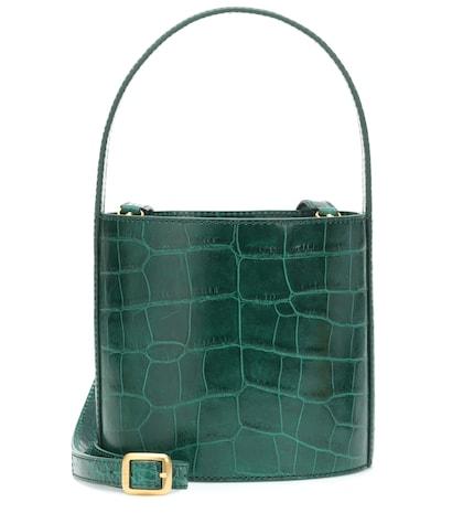 Isabel Marant, Toile Bissett Embossed Leather Bucket Bag
