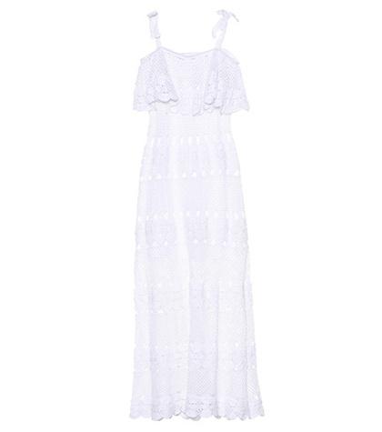 Roksanda Marianne Crocheted Cotton Dress