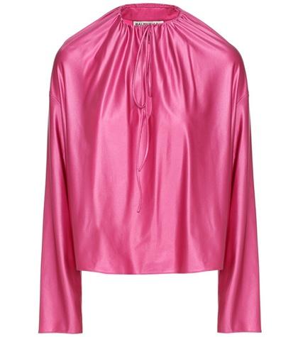 Stone Paris Satin Blouse